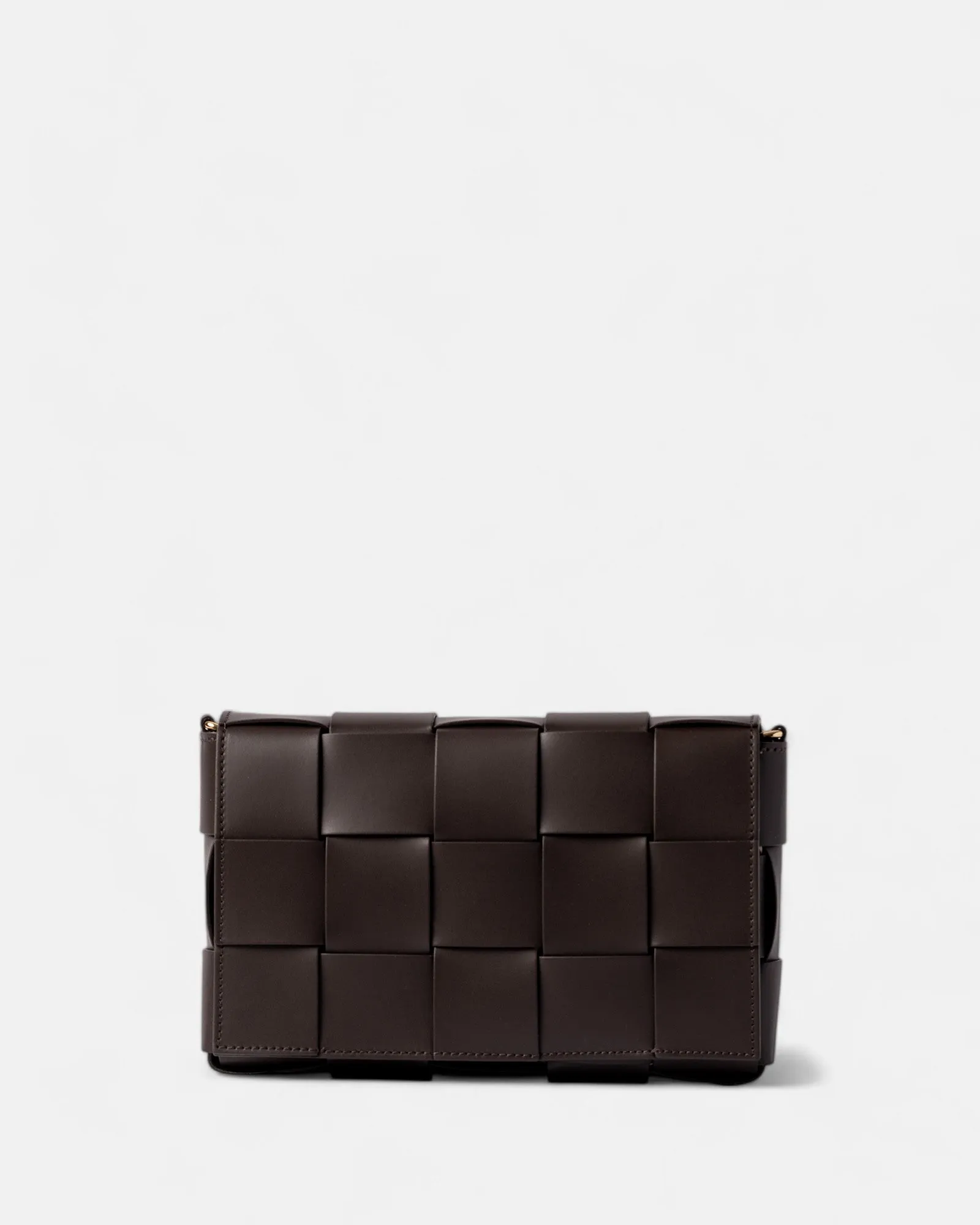 MINA Nappa Leather Dark Moka sold by MADBAG
