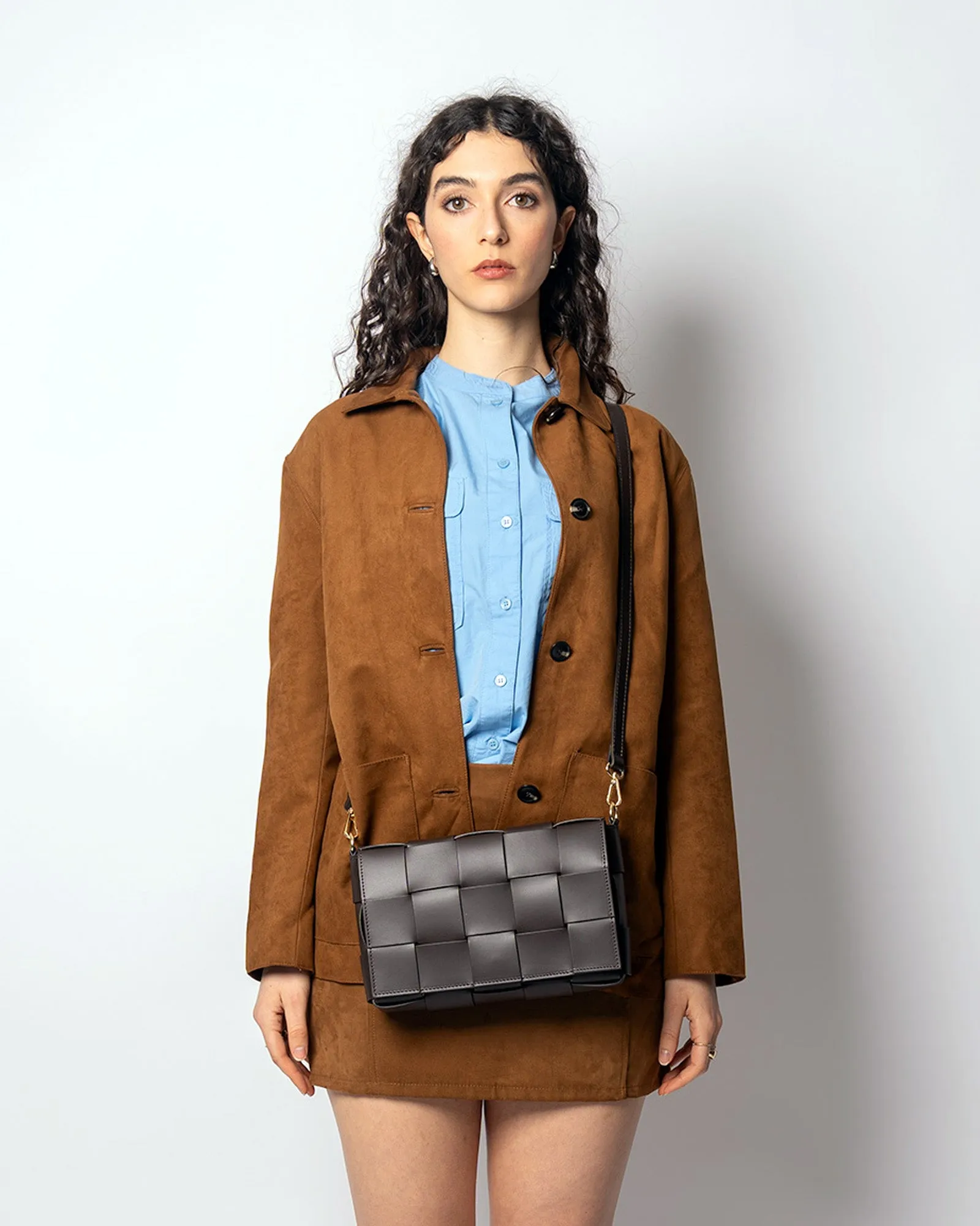 MINA Nappa Leather Dark Moka sold by MADBAG product image thumbnail 2