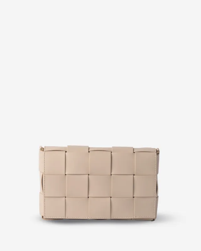 MINA Nappa Leather Cream sold by MADBAG