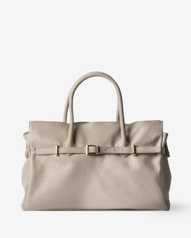 BELLUCCI Cream Leather sold by MADBAG
