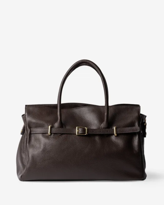 BELLUCCI Leather Dark Mocha sold by MADBAG