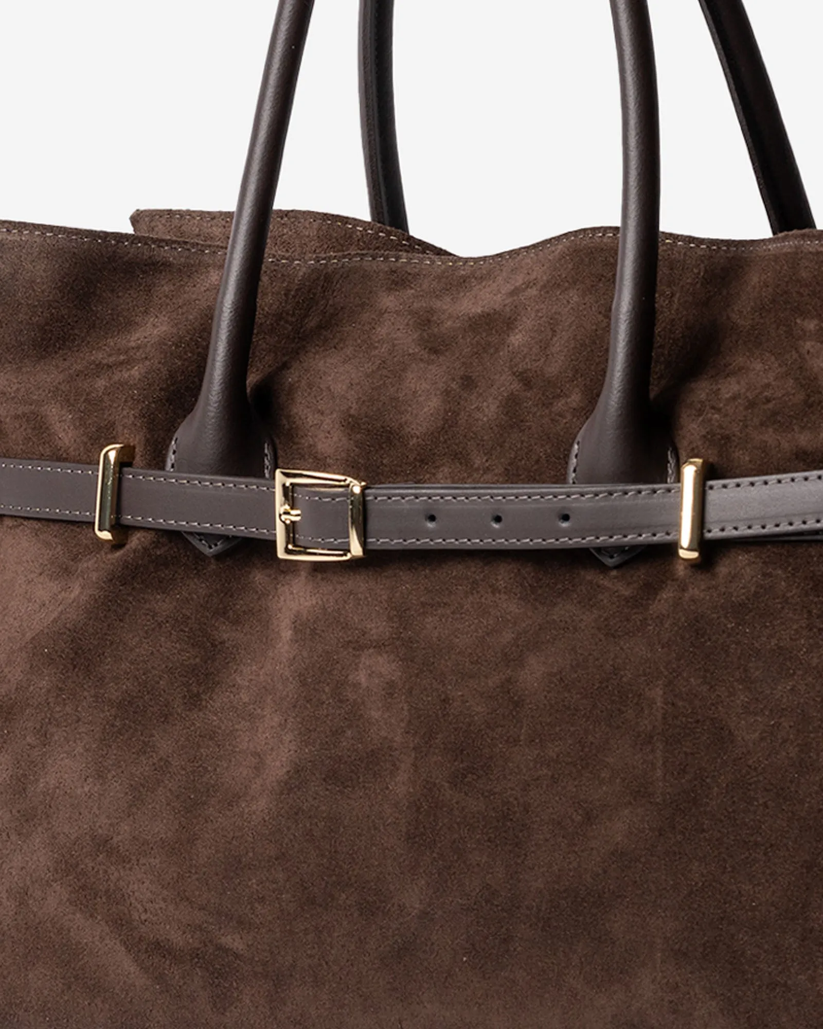 BELLUCCI LEATHER SUEDE DARK MOKA sold by MADBAG product image thumbnail 2