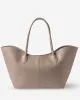 LOREN in Leather Calfskin Misty Beige sold by MADBAG