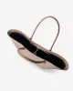 LOREN in Leather Calfskin Misty Beige sold by MADBAG
