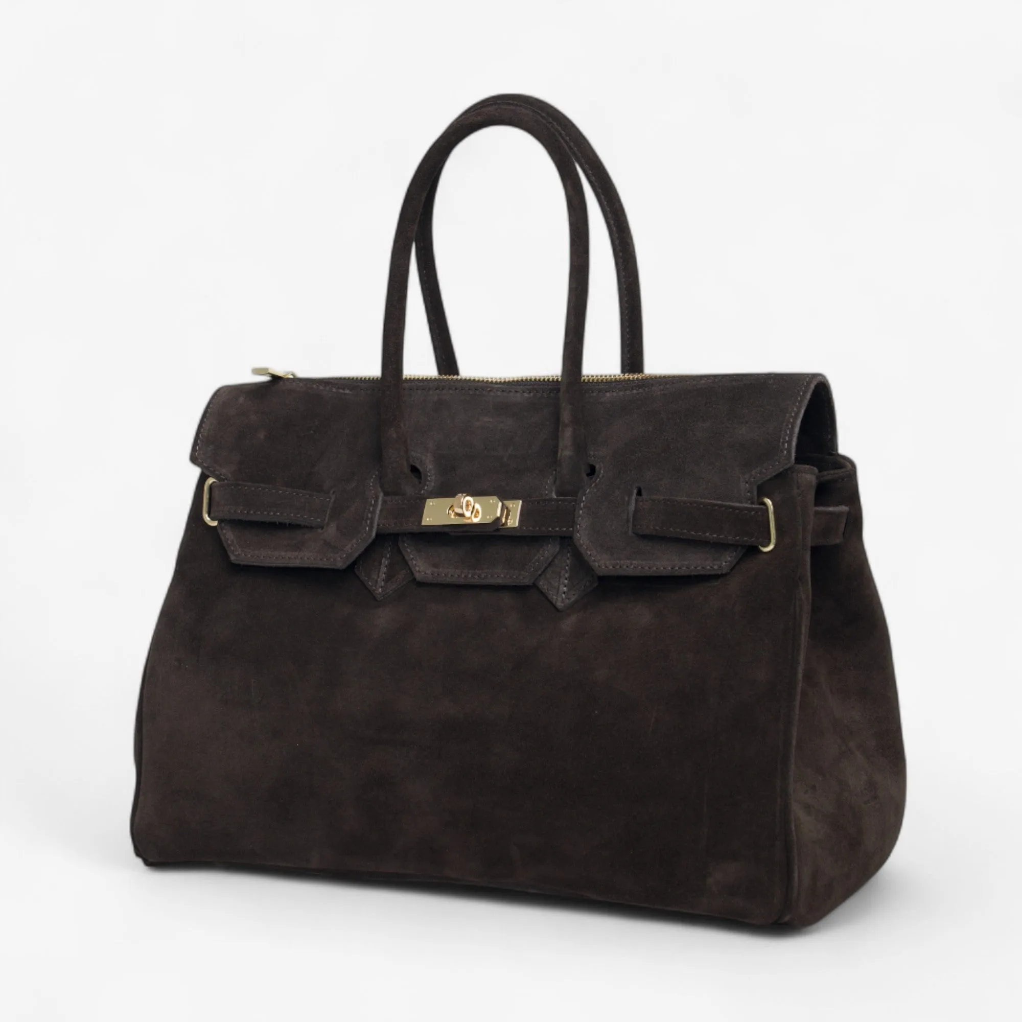BIRKIMAD SUEDE Dark Mocha sold by MADBAG product image thumbnail 2