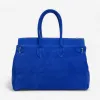 BIRKIMAD SUEDE Royal Blue sold by MADBAG
