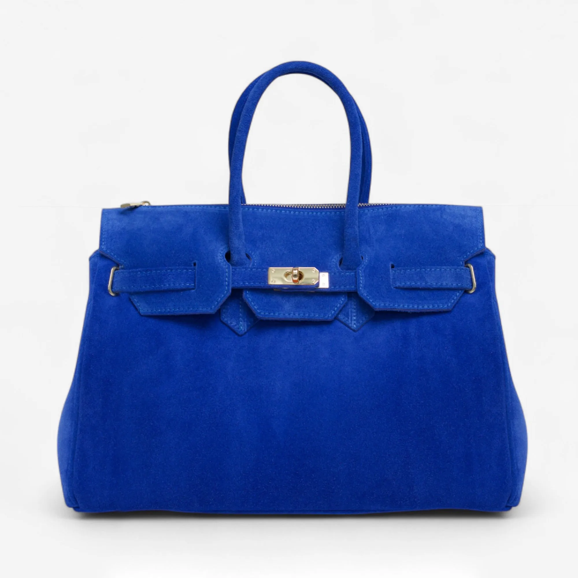 BIRKIMAD SUEDE Royal Blue sold by MADBAG