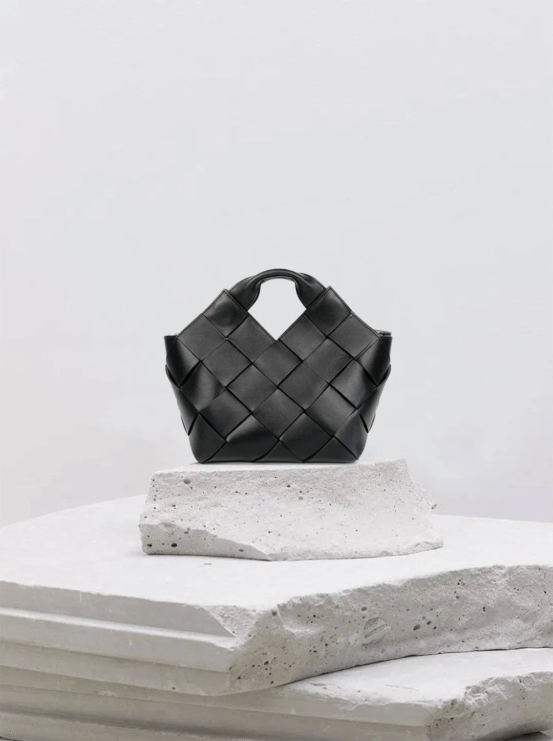 MINA in Leather Nappa Black sold by MADBAG