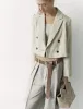 MINA in Leather Nappa Cream sold by MADBAG