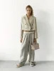 MINA in Leather Nappa Cream sold by MADBAG