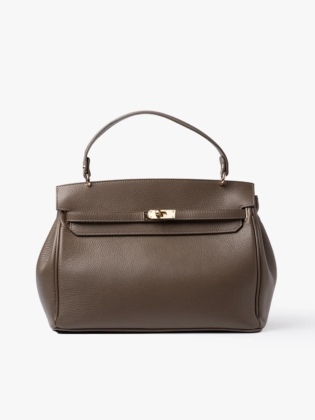 ROYALE in Leather Toupe sold by MADBAG