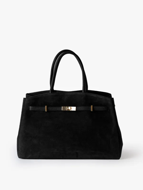 TOTE DIVA Jet Black sold by MADBAG
