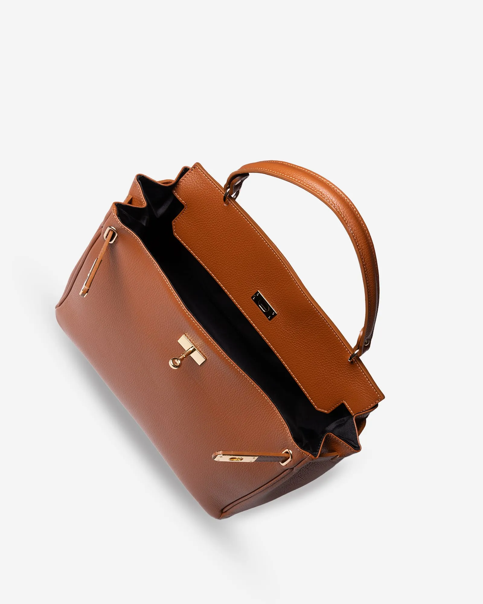 ROYALE in Leather Cognac sold by MADBAG product image thumbnail 5
