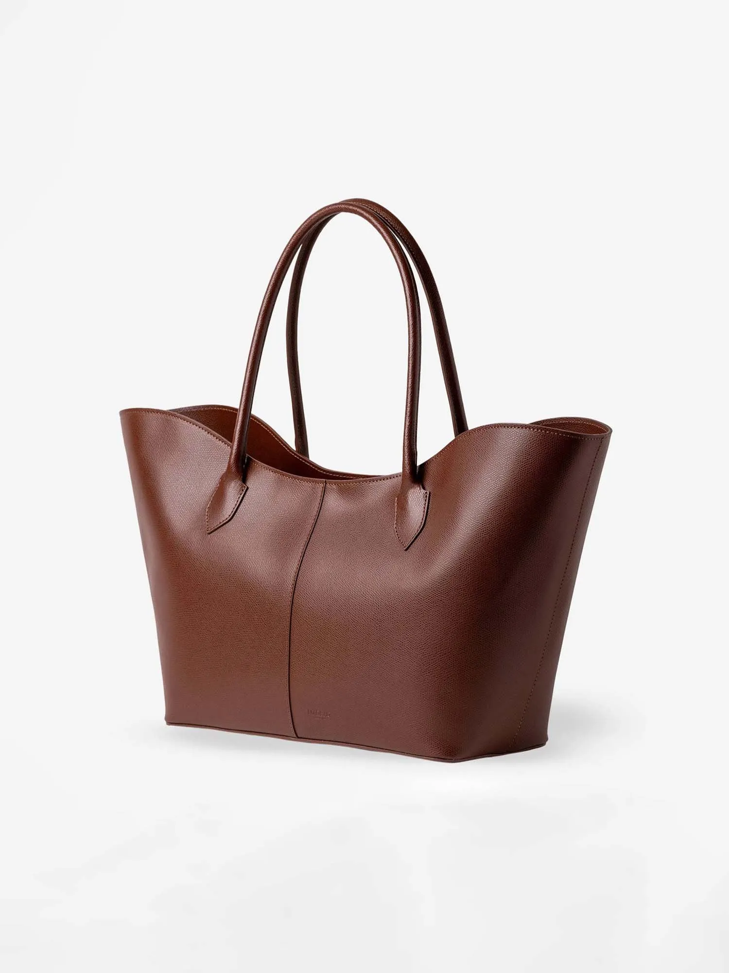 LOREN in Leather Saffiano Cognac sold by MADBAG product image thumbnail 5