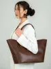 LOREN in Leather Saffiano Cognac sold by MADBAG