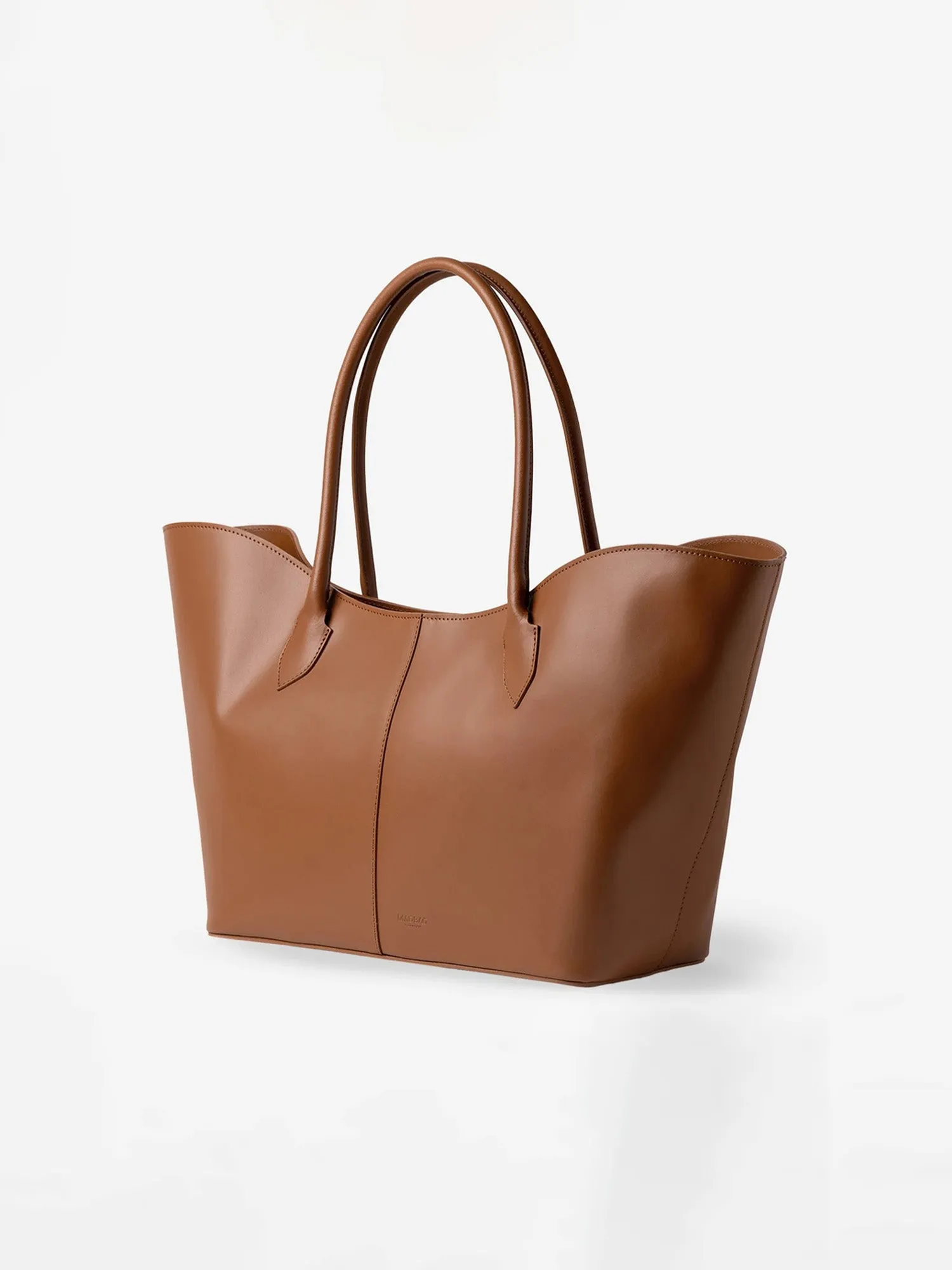 LOREN in Leather Calfskin Camel sold by MADBAG product image thumbnail 5