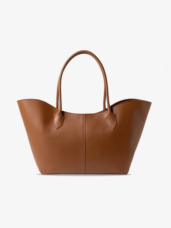 LOREN in Leather Calfskin Camel sold by MADBAG
