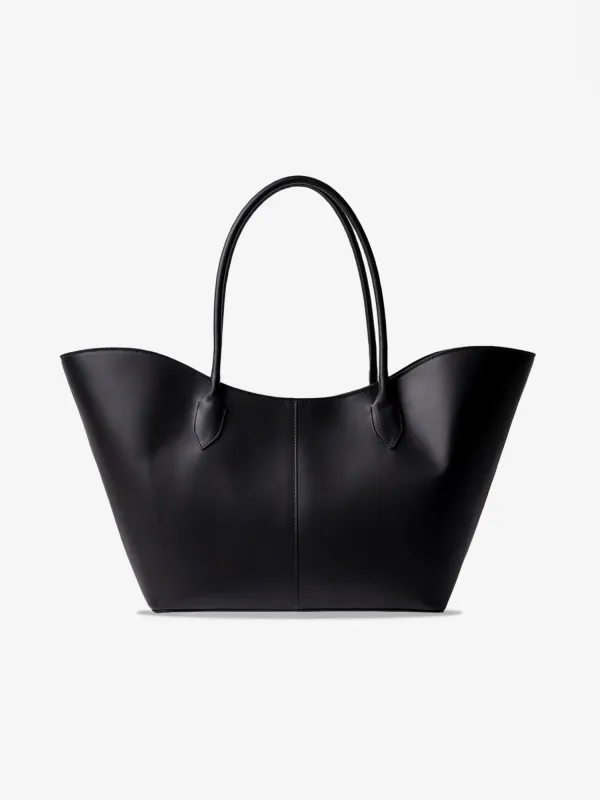 LOREN in Leather Calfskin Jet Black sold by MADBAG