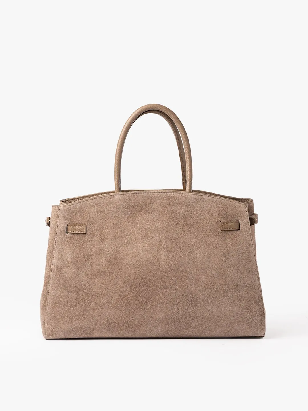 TOTE DIVA in Suede Toupe sold by MADBAG product image thumbnail 4