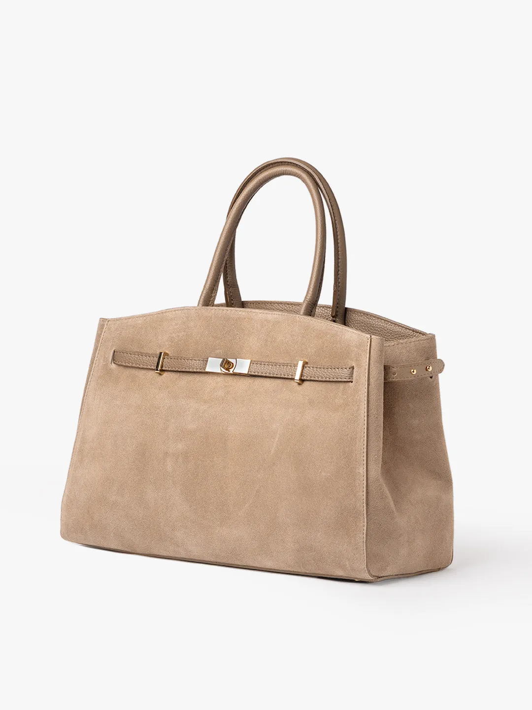 TOTE DIVA in Suede Sand sold by MADBAG product image thumbnail 2