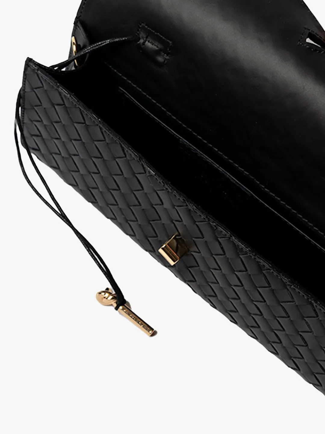 CLUTCH in Leather Black sold by MADBAG product image thumbnail 4