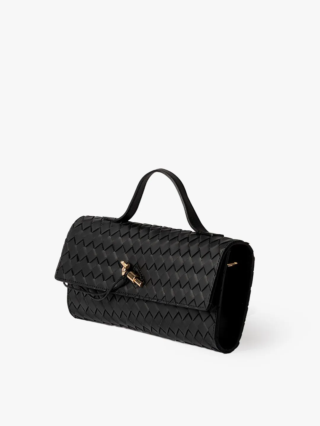 CLUTCH in Leather Black sold by MADBAG product image thumbnail 2