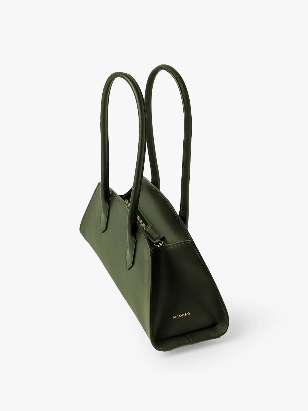BASSOTTO in Leather Olive Green sold by MADBAG product image thumbnail 3