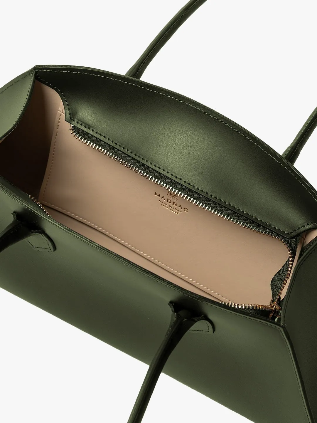 BASSOTTO in Leather Olive Green sold by MADBAG product image thumbnail 4