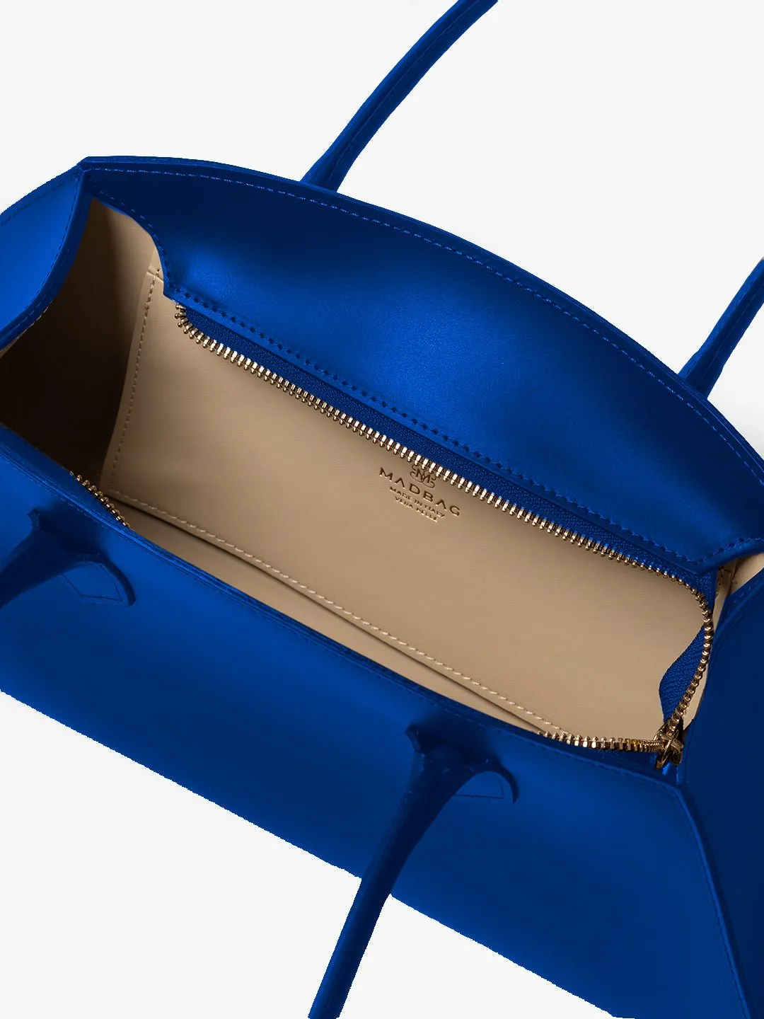 BASSOTTO in Leather Electric Blue sold by MADBAG product image thumbnail 3