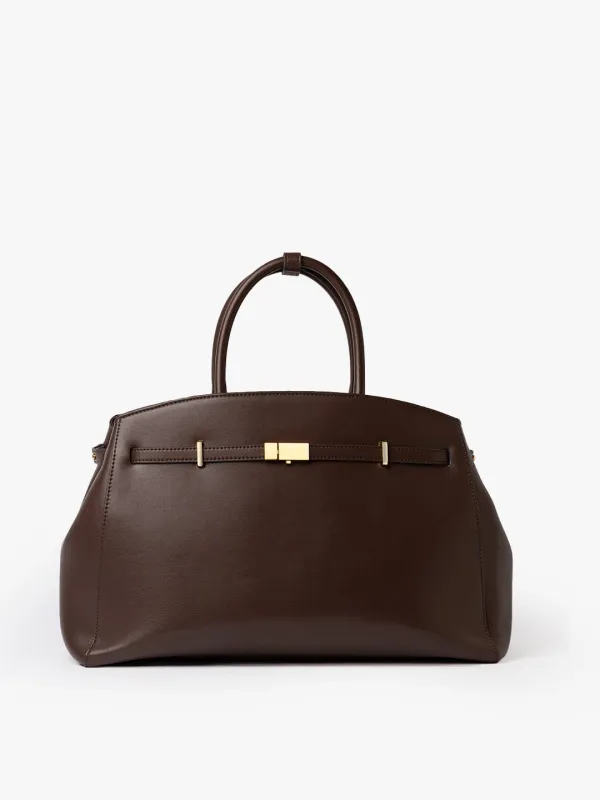 TOTE DIVA in Leather Chocolate sold by MADBAG