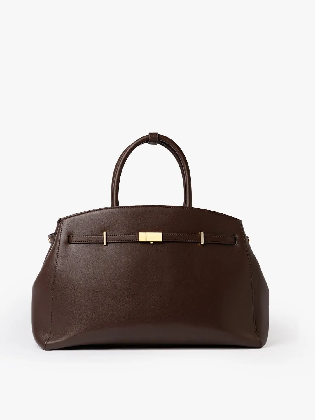 TOTE DIVA in Leather Chocolate sold by MADBAG