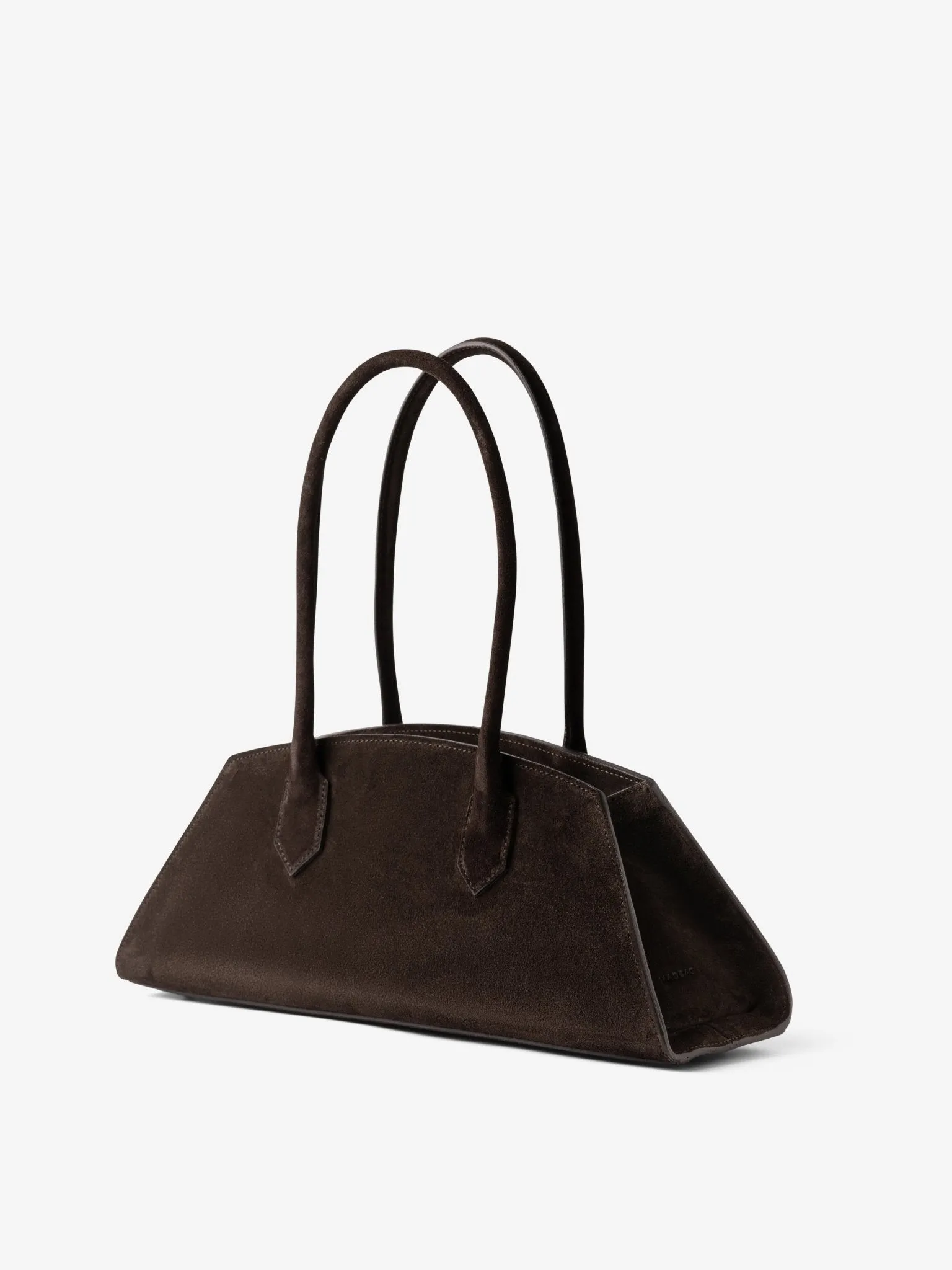 BASSOTTO in Suede Leather Chocolate sold by MADBAG product image thumbnail 2