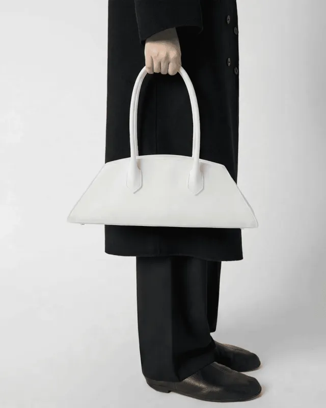 BASSOTTO in Leather suede Cloud Dancer sold by MADBAG