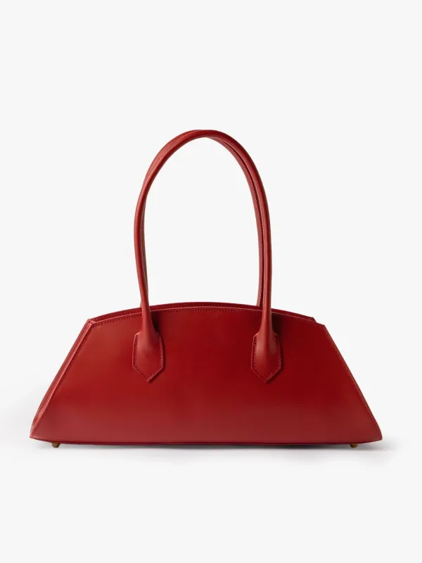 BASSOTTO in Leather Red sold by MADBAG