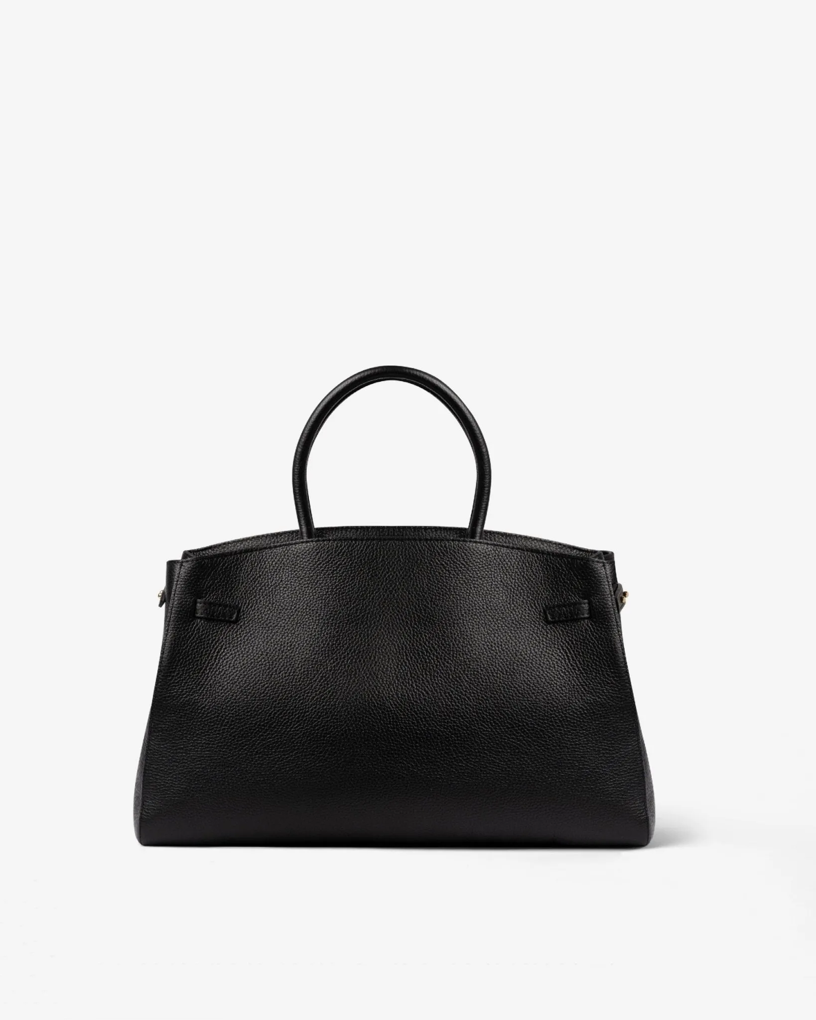 Midi TOTE DIVA in Leather Black sold by MADBAG product image thumbnail 4