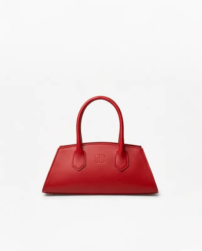 Small Bassotto in leather Red sold by MADBAG