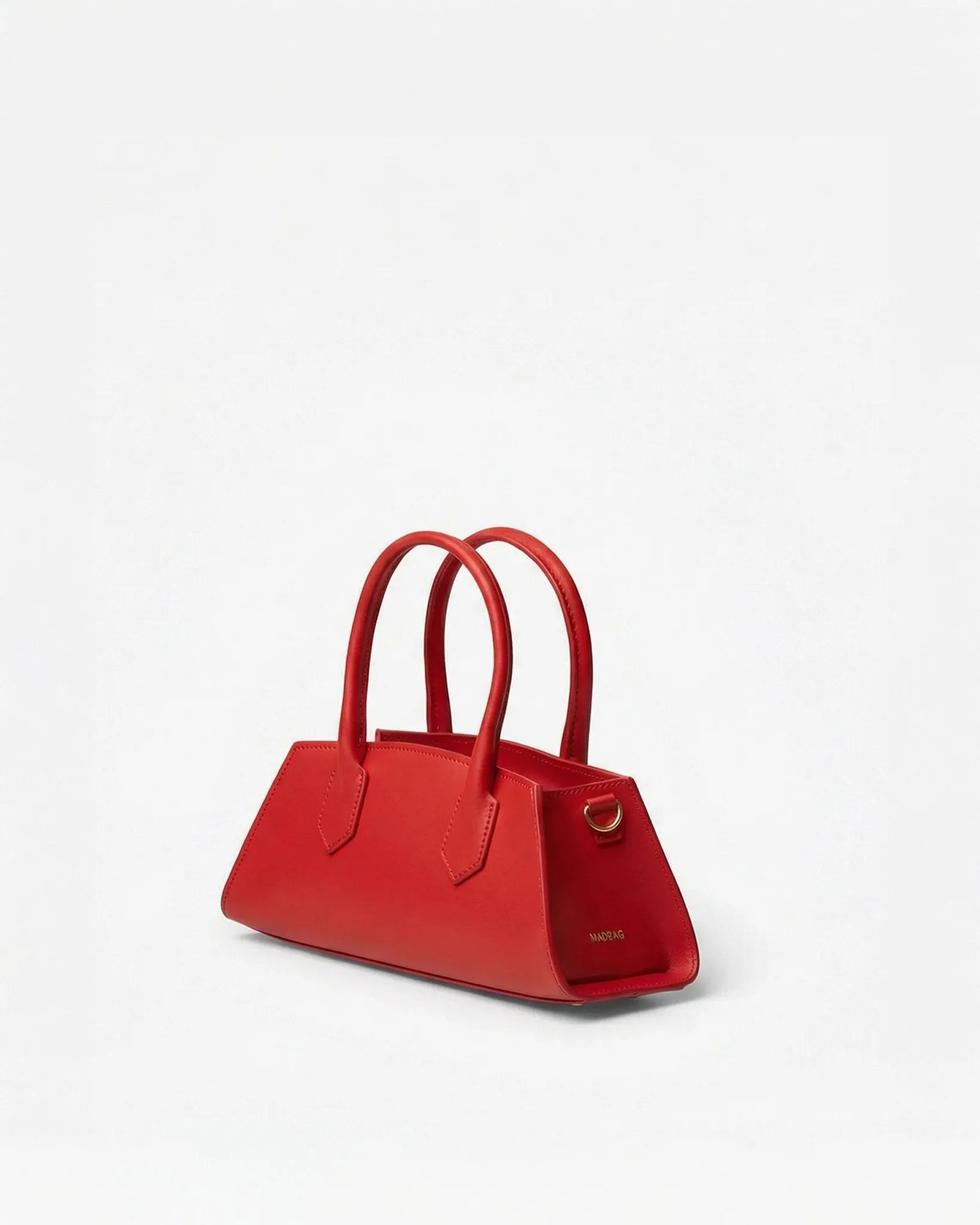 Small Bassotto in leather Red sold by MADBAG product image thumbnail 3