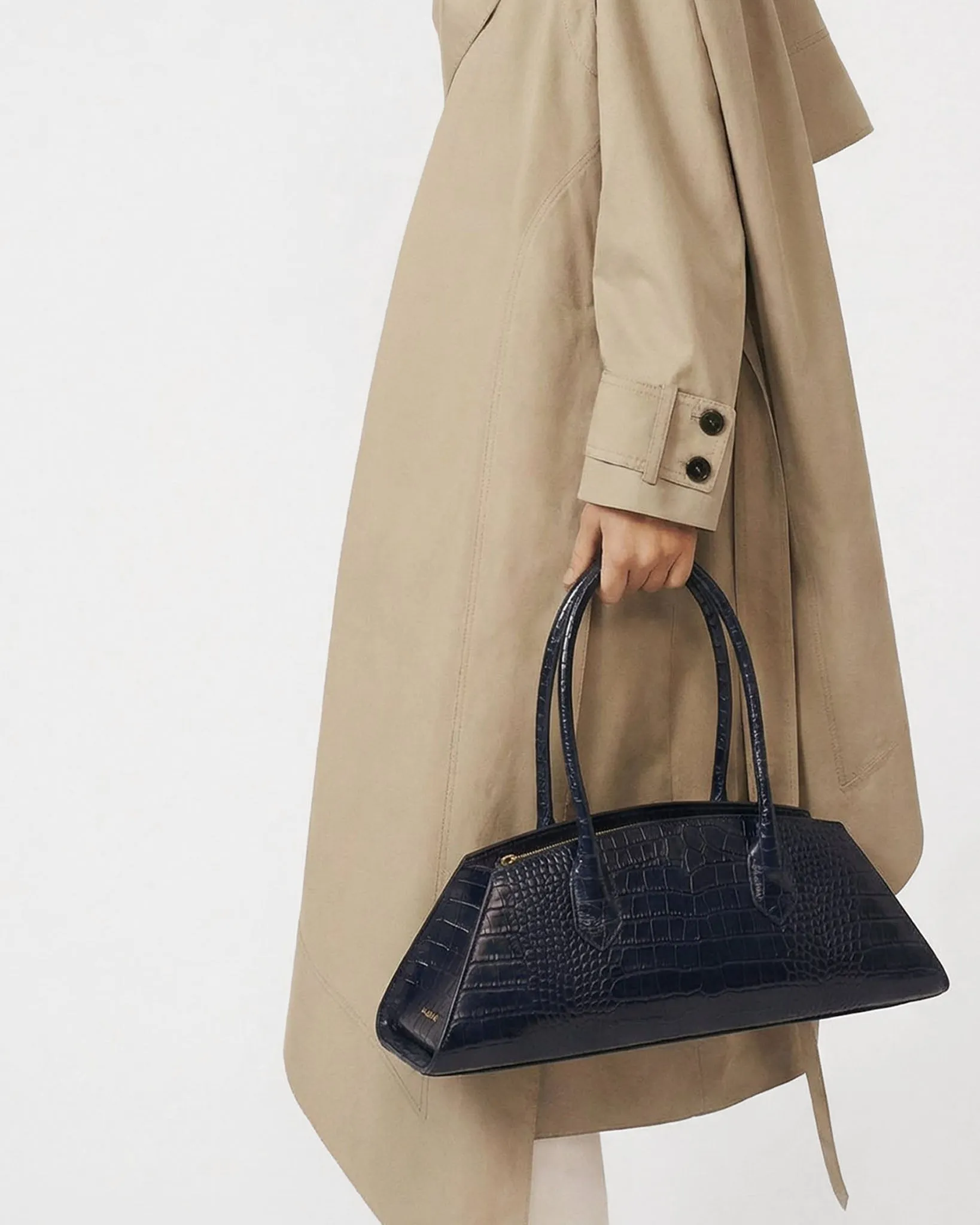 BASSOTTO in Leather Blue Croc sold by MADBAG product image thumbnail 3