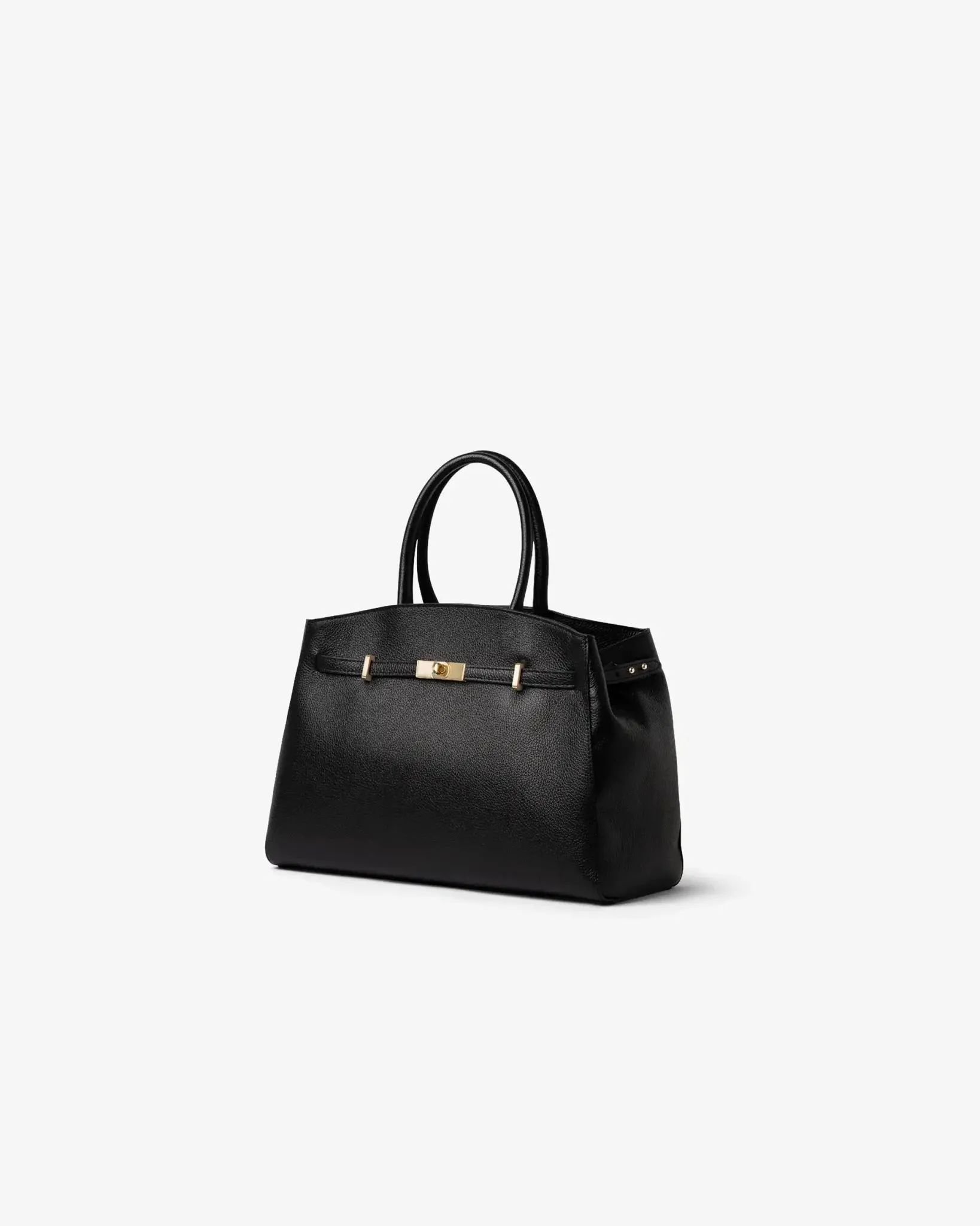 Small TOTE DIVA in Leather Black sold by MADBAG product image thumbnail 2