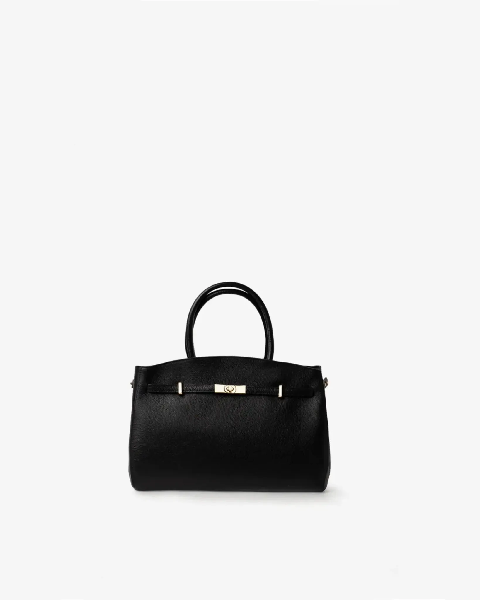 Small TOTE DIVA in Leather Black sold by MADBAG