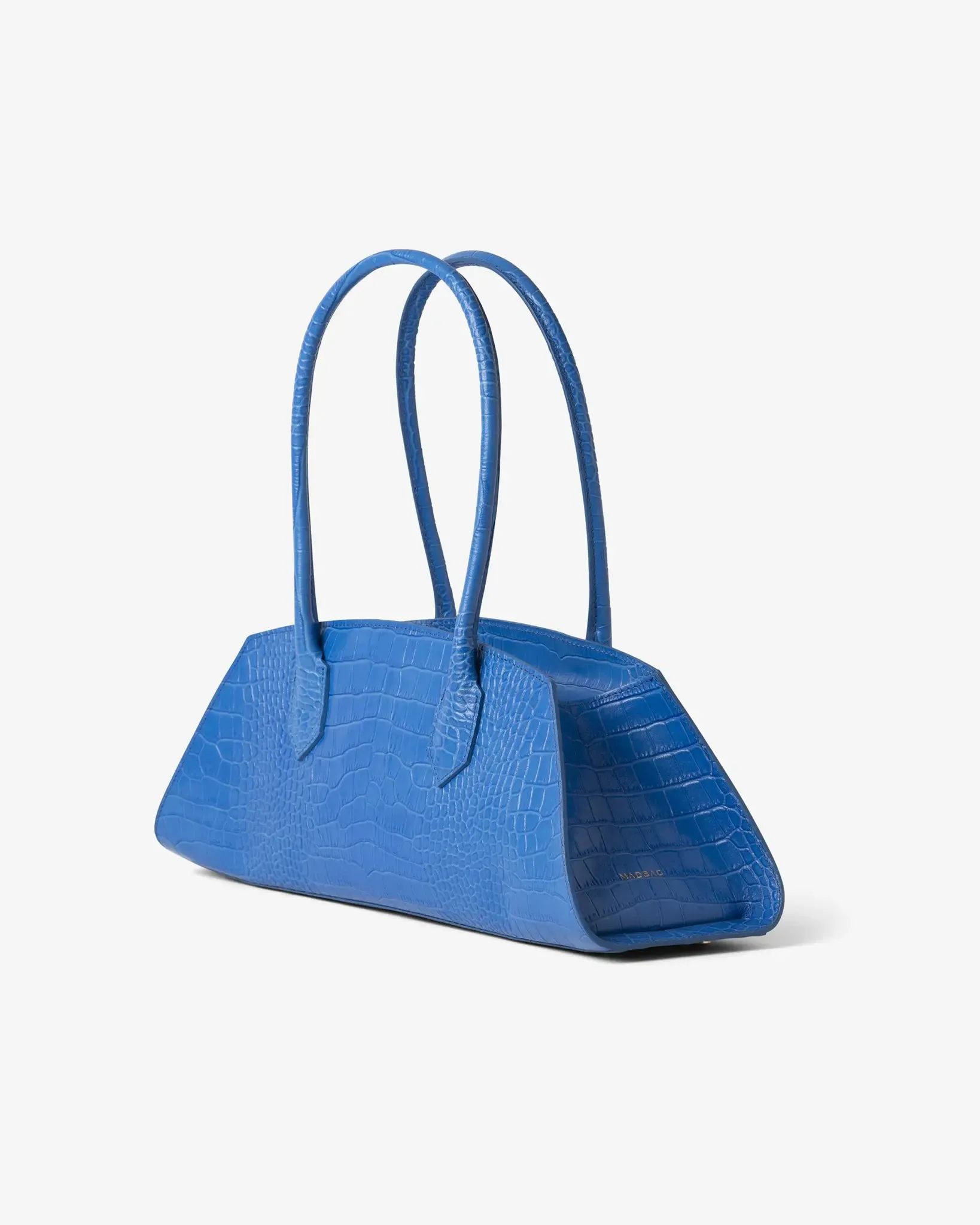 BASSOTTO in Leather Electric Blue Croc sold by MADBAG product image thumbnail 4