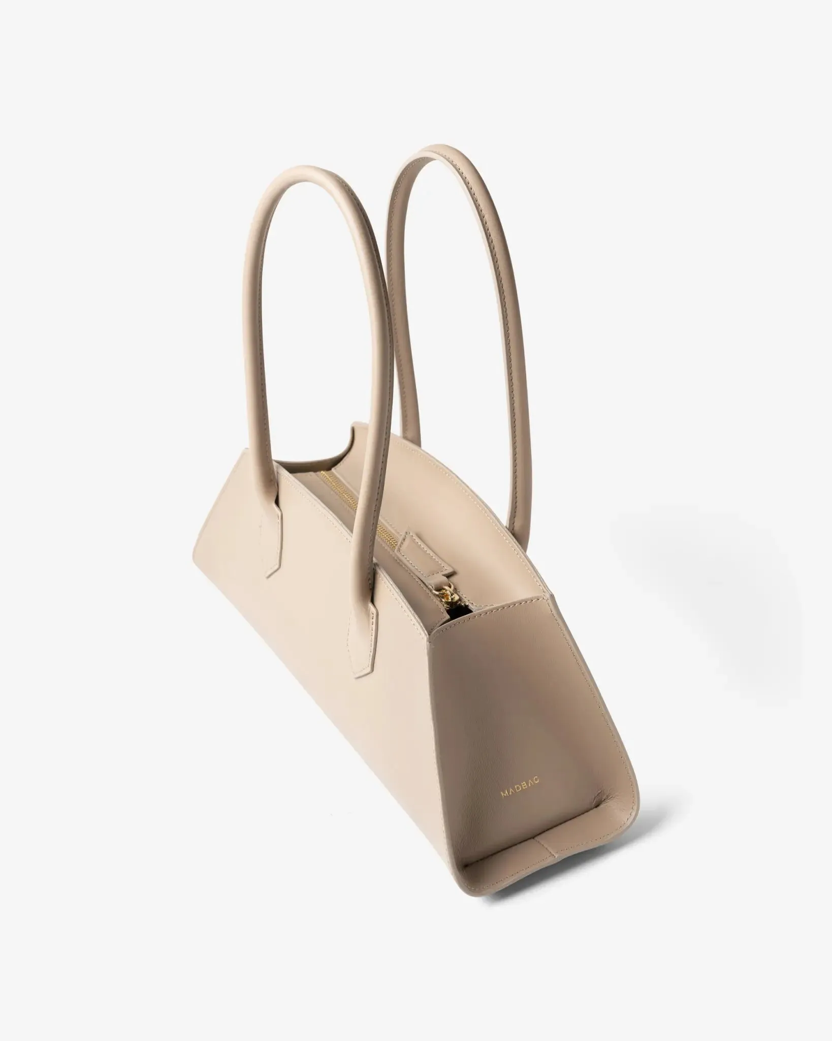BASSOTTO in Leather Beige sold by MADBAG product image thumbnail 4