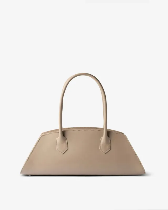 BASSOTTO in Leather Beige made by MADBAG