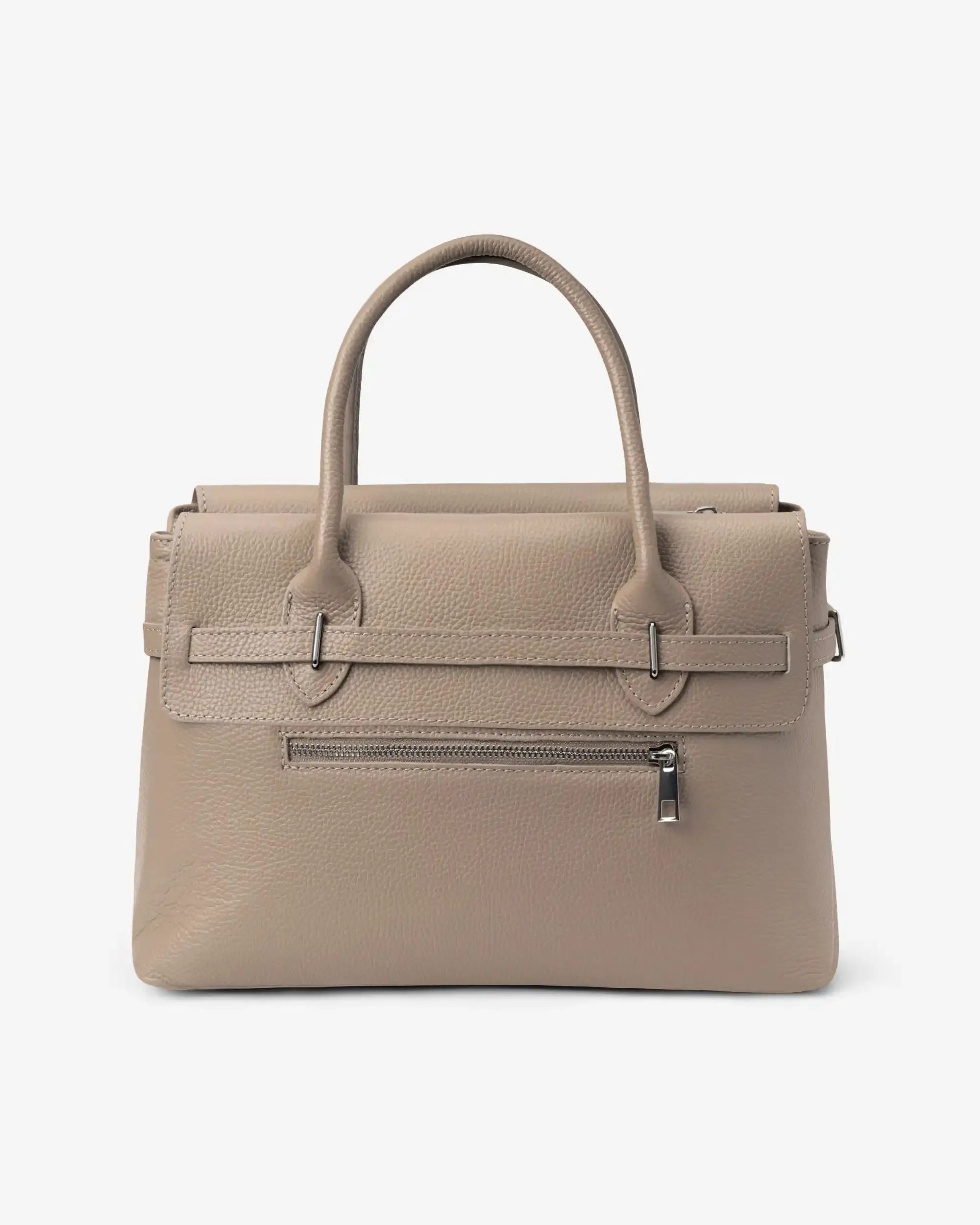 BOWLING in dollar leather Taupe sold by MADBAG product image thumbnail 4