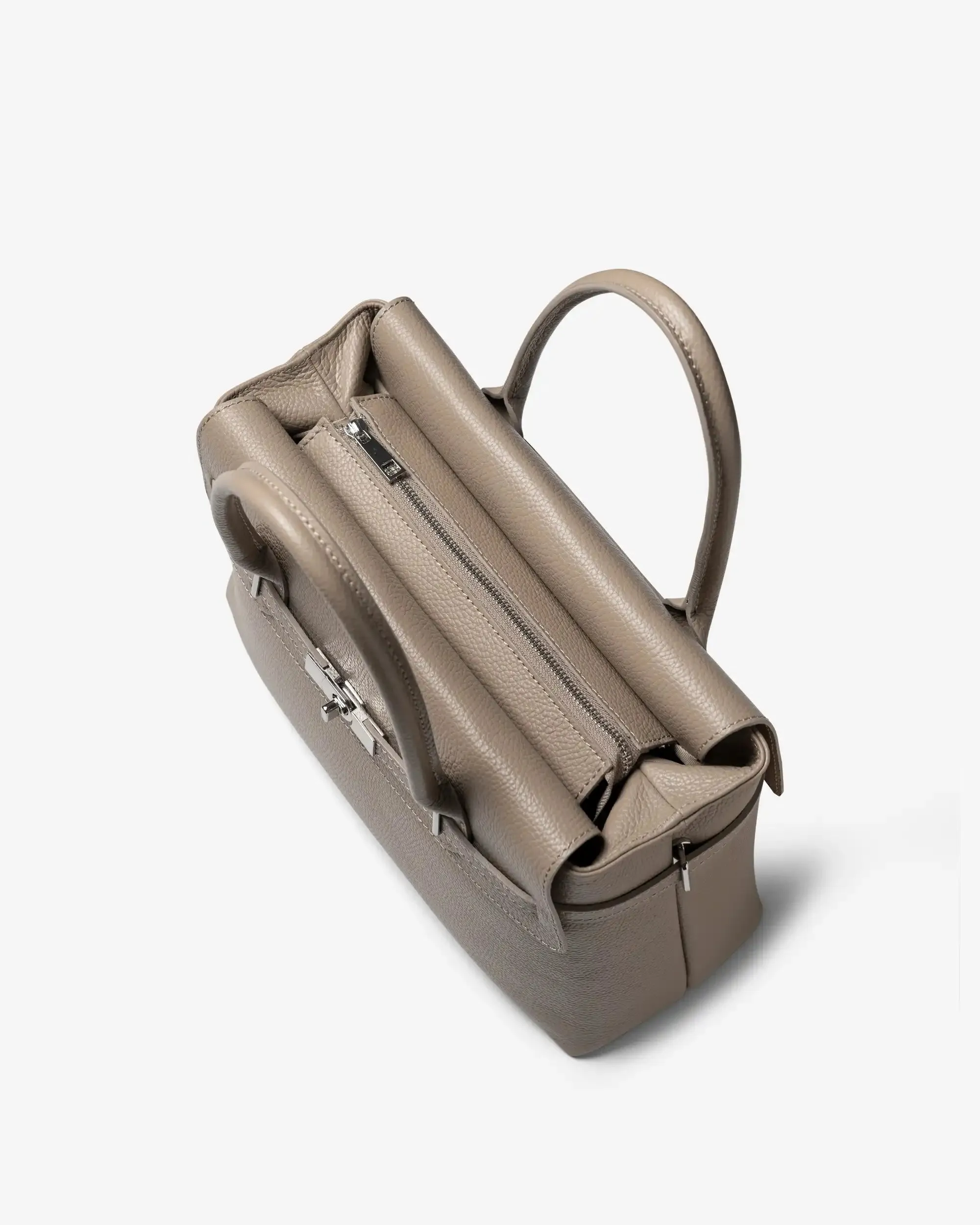 BOWLING in dollar leather Taupe sold by MADBAG product image thumbnail 3