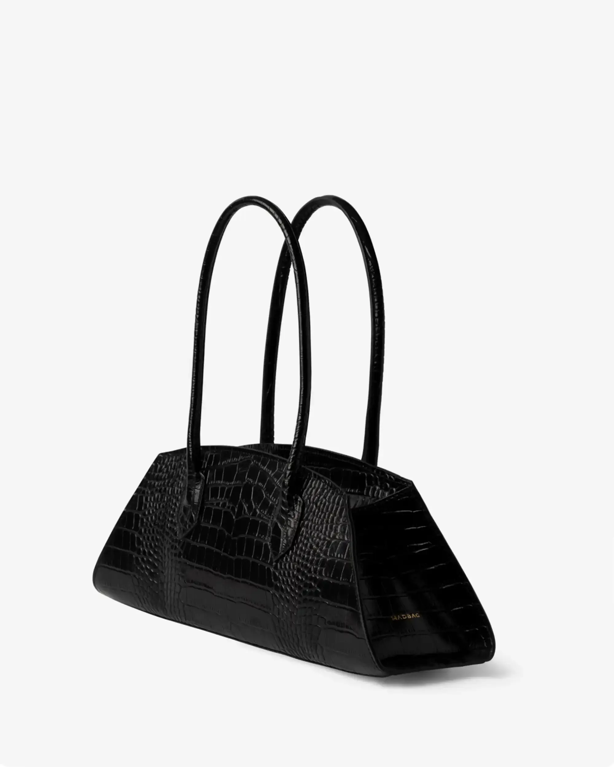 BASSOTTO in Leather Black Croc sold by MADBAG product image thumbnail 2
