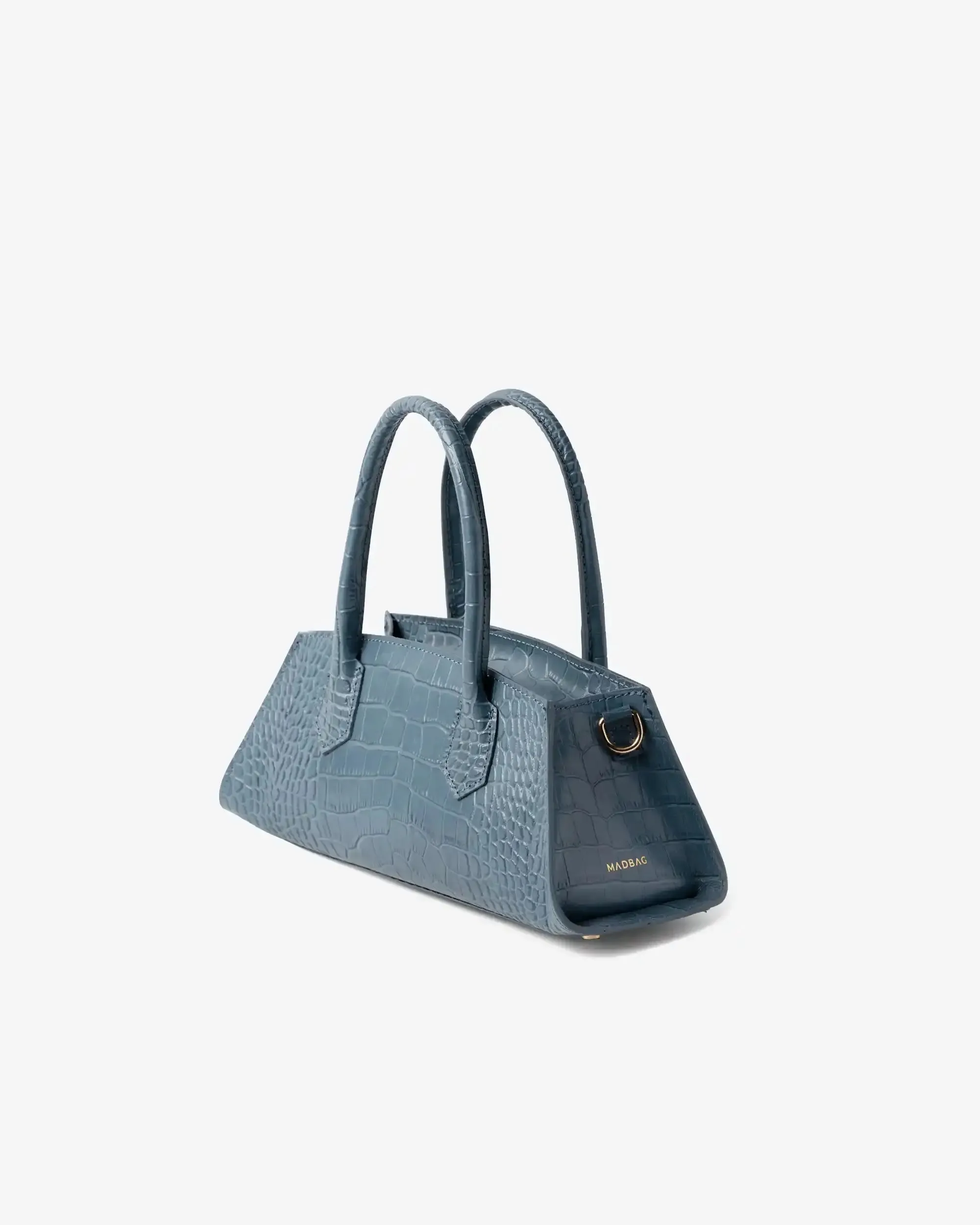 Small Bassotto in Leather Sky Croc sold by MADBAG product image thumbnail 3