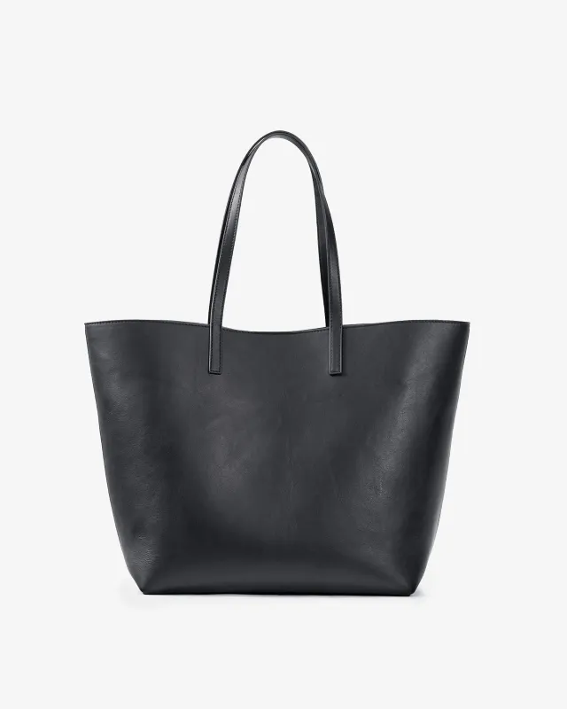 ANIMA Shoulder Bag in Black Sauvage Leather made by MADBAG