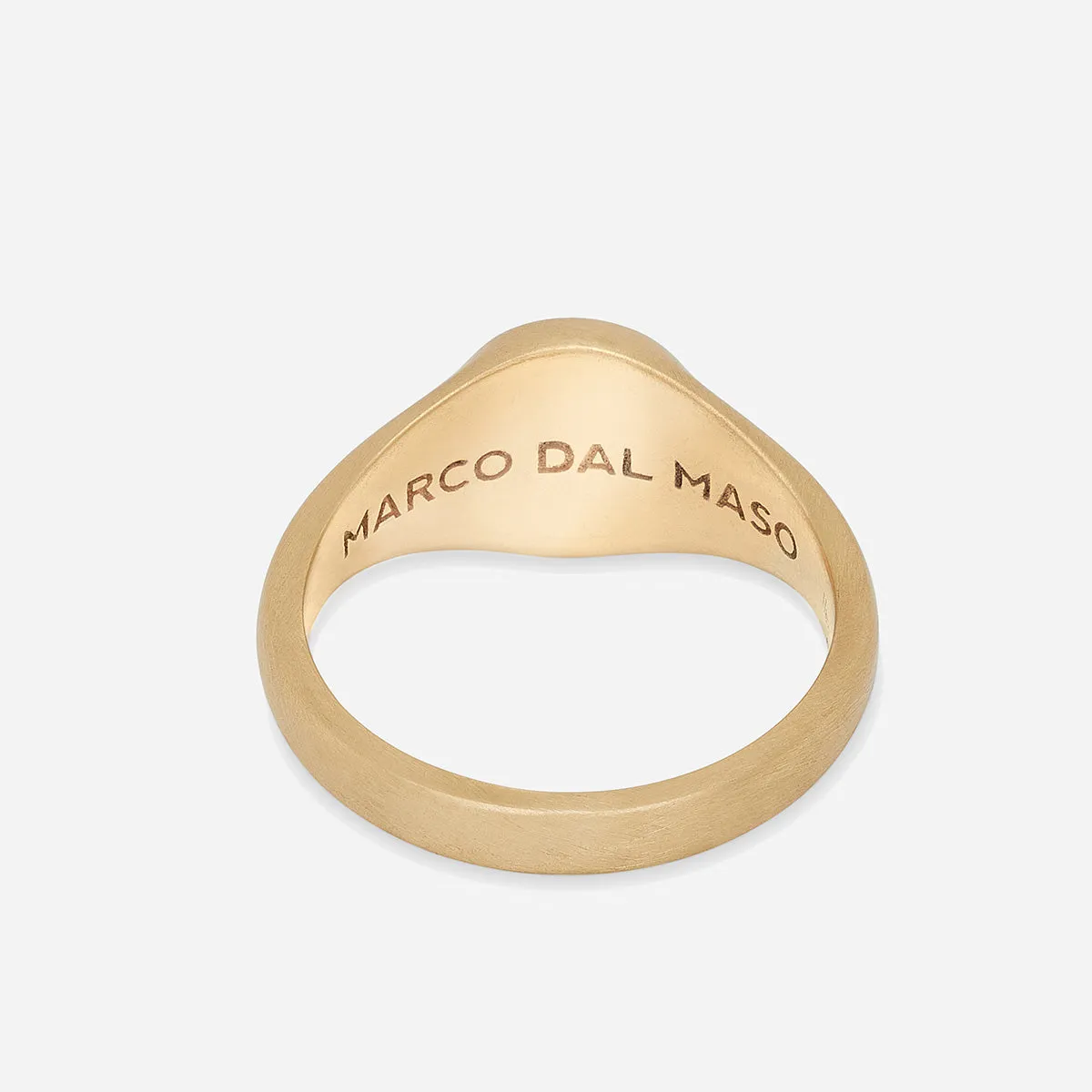 ICON White Diamond Signet Ring sold by Marco Dal Maso product image thumbnail 3