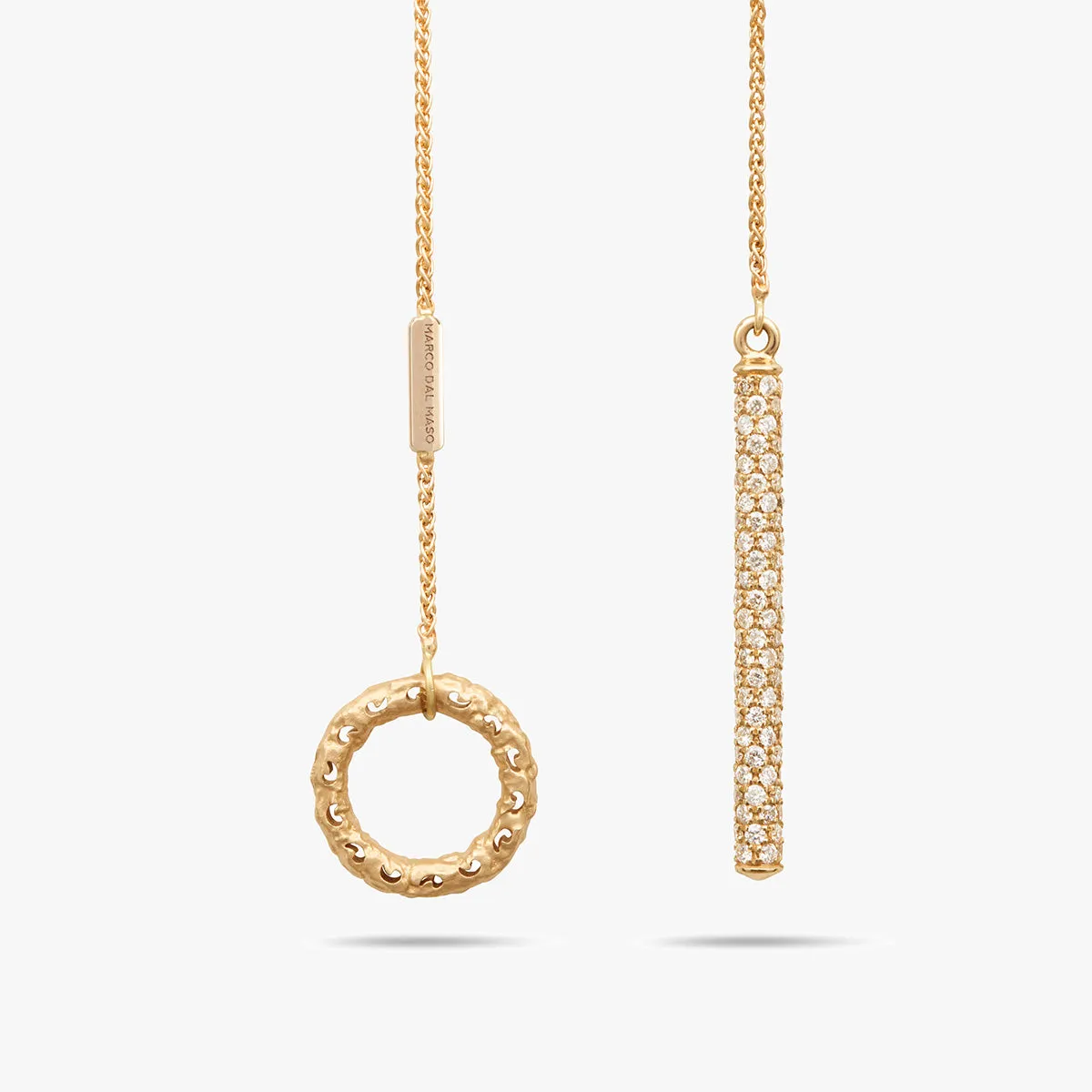 WARRIOR Dangle Hoop Necklace sold by Marco Dal Maso product image thumbnail 2